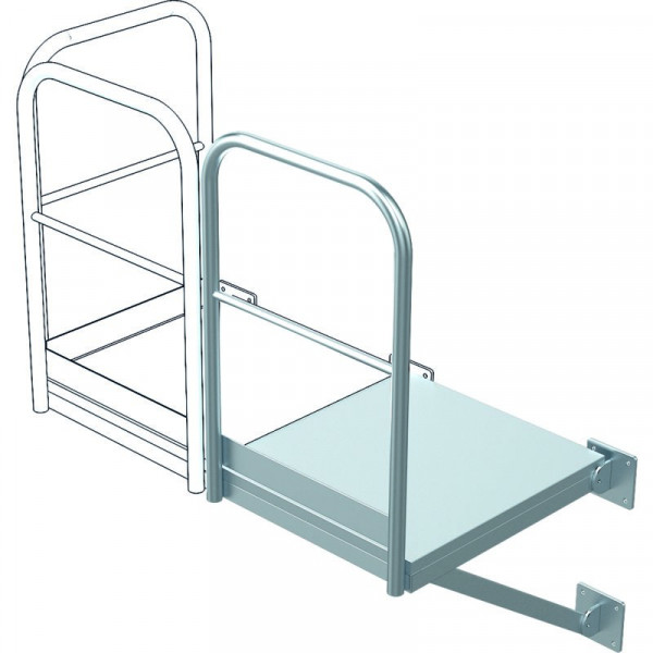 Erweiterungspodest Stahl verzinkt 500 x 860 mm