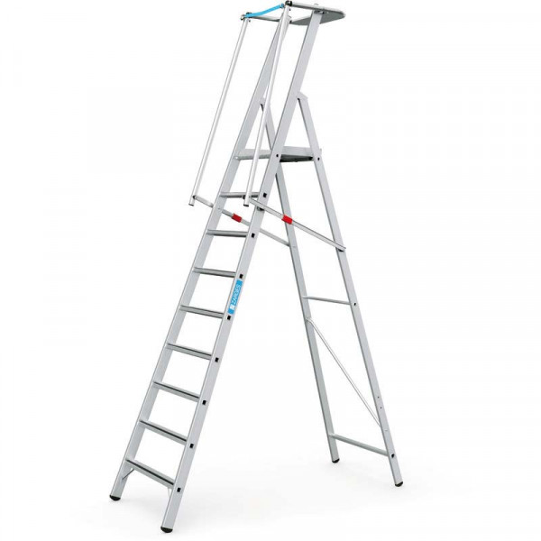 ZAP Safemaster S - Stufenleiter 9 Stufen Plattformhöhe 2,34 m, Arbeitshöhe 4,34 m