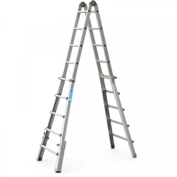Variomax V - Teleskop-Leiter 4 x 5 Spr. Leiterlänge max 5,3m, Arbeitshöhe 6,05m