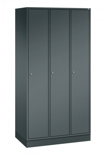 C+P Garderobenschrank Intro, H1950xB920xT490mm, 7016/7016
