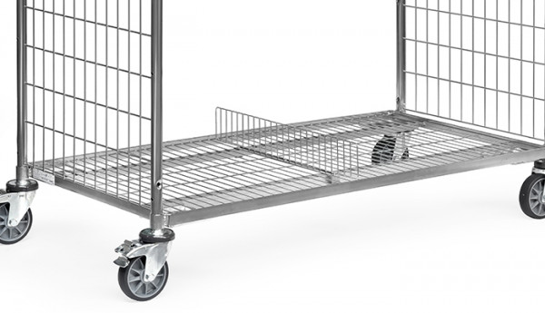 Trenngitter für Fahrrahmen 510mm breit - Zubehör - / für Kommissionierwagen 28er Serie