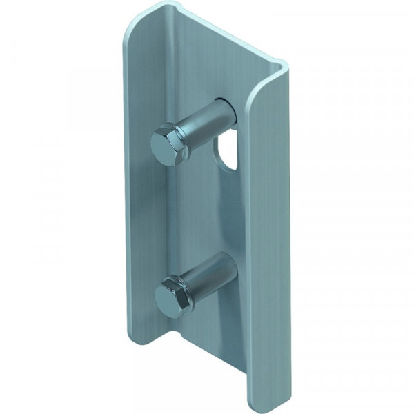 Leiterverbinder aus Edelstahl V4A für Holm 60 x 25 mm