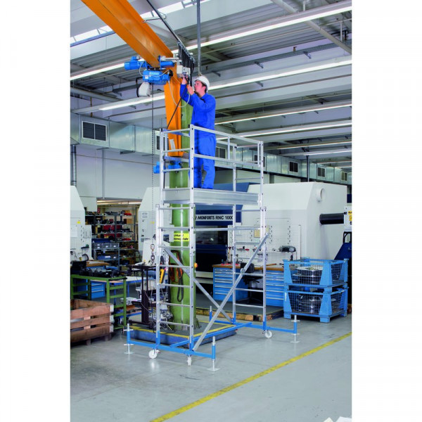 Variomaster T - Plattform, 1,95 x 0,50 m Plattformhöhe 2,46m, Arbeitshöhe 4,5 m