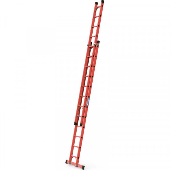 Everest EFA 2E - GFK-Schiebeleiter 2x12 Leiterlänge max 6,03m, Arbeitshöhe 6,75m