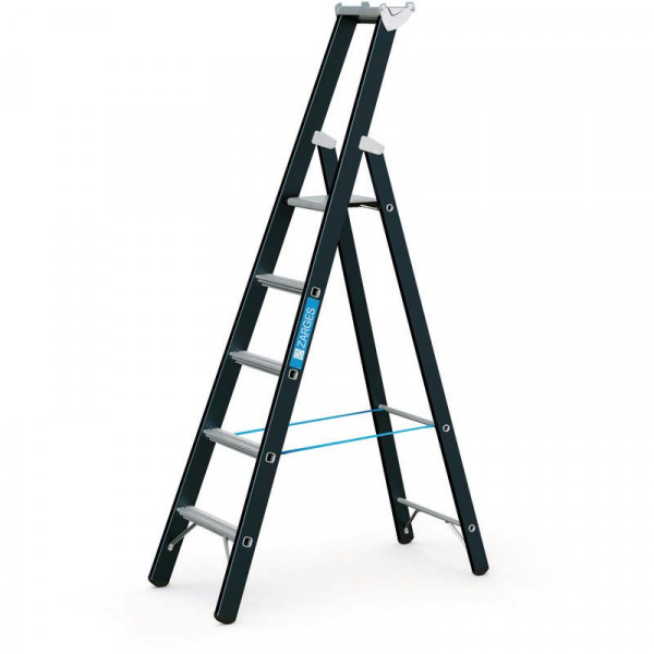 Megastep S - Stehleiter 5 Sprossen Plattformhöhe 1,33 m, Arbeitshöhe 3,35 m