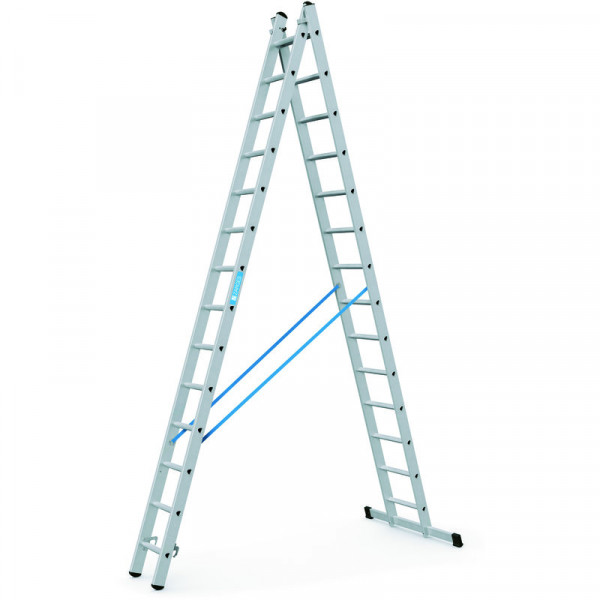 Combimaster DX - Kombileiter 2 x 14 Spr. Leiterlänge max 6,9m, Arbeitshöhe 7,6m