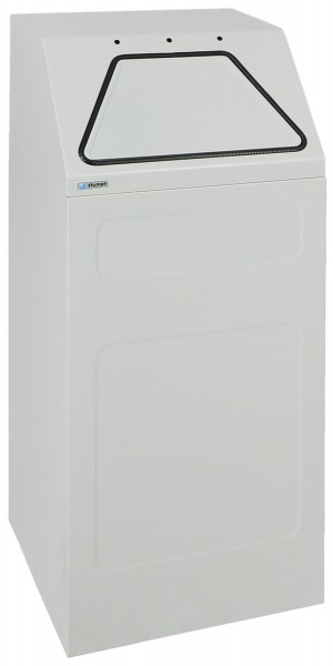 Abfalltrennung 65, RAL 7035/7035, verz. Innenbehälter, 65 Liter