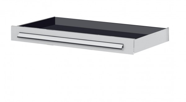 Schubladenblock einfach B 1000 mm RAL 7035 für Mobile Arbeitsstation.