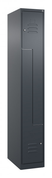 C+P Z-Spind Classic PLUS, 2 Abteile, 1850x300x500mm, 7016/7016
