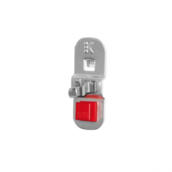 ABAX® Werkzeugklemme einfach kleine Grundplatte Durchmesser 19 mm Alufarben