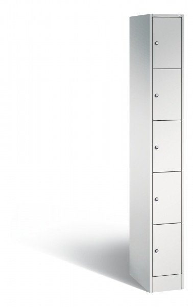 C+P Schließfachschrank Vesto, H1950xB240xT480mm, 7035/7035