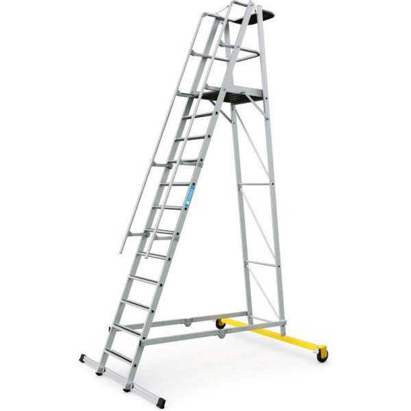 ZAP Safemaster Plus S - fahrbar 12 Spr. Plattformhöhe 3,1 m, Arbeitshöhe 5,1 m