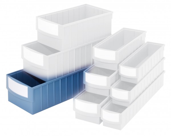 Volumenregalkasten 6145 taubenblau 600 x 235 x 145 mm.
