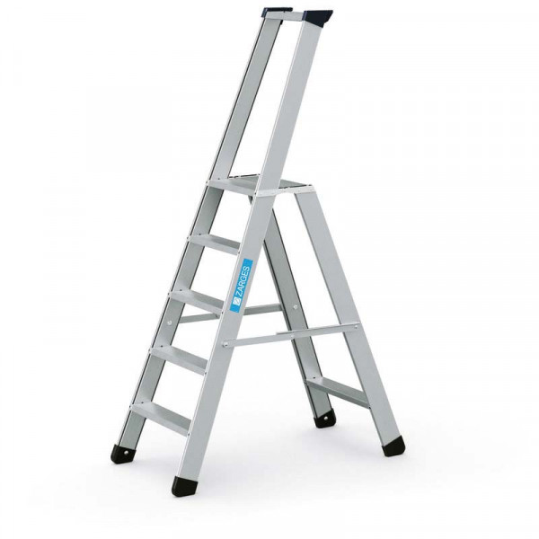 Seventec S - Stufen-Stehleiter 5 Stufen Plattformhöhe 1,1 m, Arbeitshöhe 3,1 m