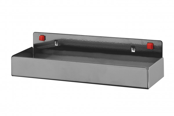 ABAX® Ablagebox klein Breite 250 mm x Tiefe 80 mm x Höhe 35 mm Anthrazitgrau