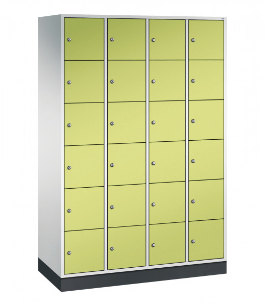 C+P Schließfachschrank Intro, H1950xB1220xT490mm, 7035/0024