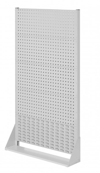 ®RasterPlan Stellwand Gr.5 einseitig H1790 x B1000 x T240 mm RAL 7035. 4 Lochplatten 1 Schlitzplatten.