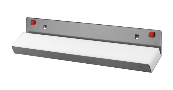 ABAX® Werkzeugaufnahme zum Selbstbohren Breite 390 mm x Tiefe 58 mm Anthrazitgrau