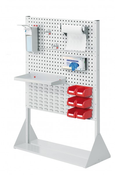 RasterPlan Stellwand Gr.4 einseitig H1450 x B1000 x T430 mm RAL 7035