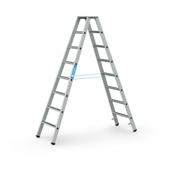 Saferstep B - Stufen-Stehleiter 2 x 8 Leiterlänge 2,27 m, Arbeitshöhe 3,6 m