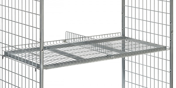Trenngitter für Boden 510 mm breit - Zubehör - / für Kommissionierwagen 28er Serie