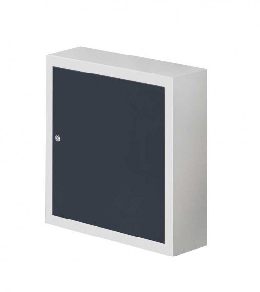 ®RasterPlan Einhängeschrank H 670 x B 455 x T 195 mm. RAL 7035/7016.
