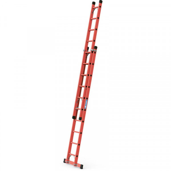 Everest EFA 2E - GFK-Schiebeleiter 2x10 Leiterlänge max 4,91m, Arbeitshöhe 5,7m