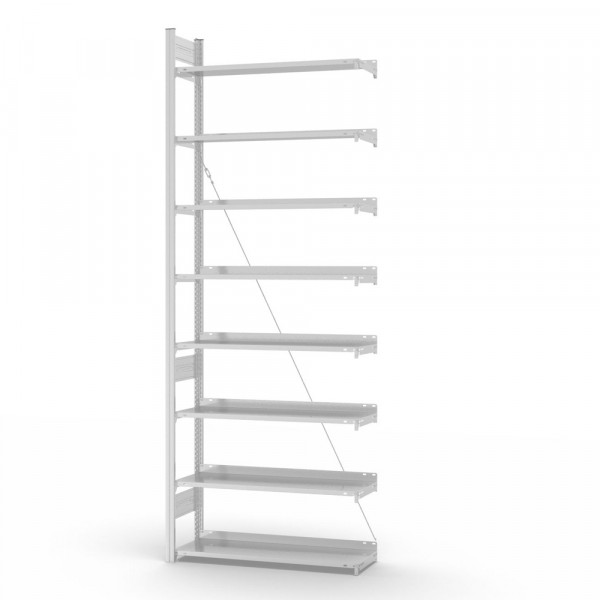 Akten-Anbauregal "ORION PLUS" 2700 mm hoch
