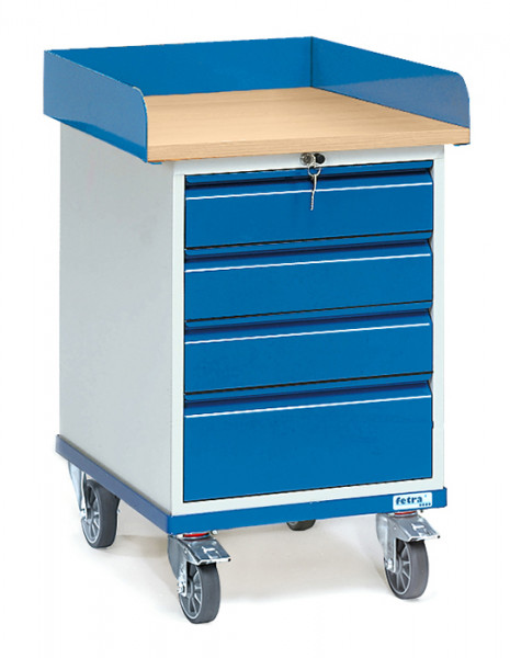 Rollschrank mit Arbeitsplatte 2446 / Ladefläche 550 x 650 mm