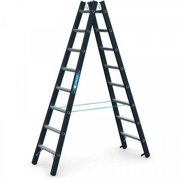 Megastep B - Stehleiter 2 x 8 Sprossen Leiterlänge 2,34 m, Arbeitshöhe 3,55 m