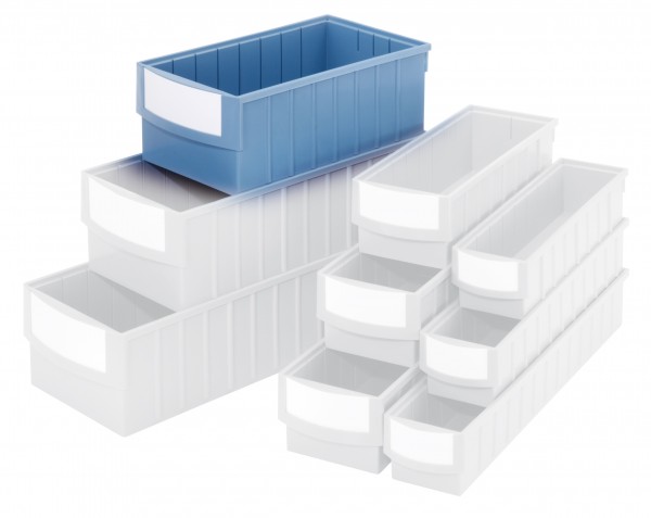 Volumenregalkasten 4145 taubenblau 400 x 235 x 145 mm.