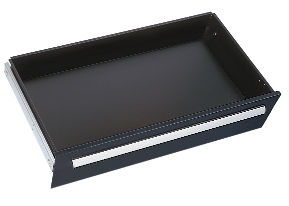Schublade RAL 7016 H175 mm Breite 1000 mm,Vollauszug.