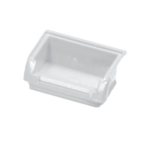 ®RasterPlan Lagersichtkasten Größe 8 Mit Aufhängeleiste für ®RasterPlan Schlitzplatten Naturweiß L 85 mm x B 105 mm x H 45 mm