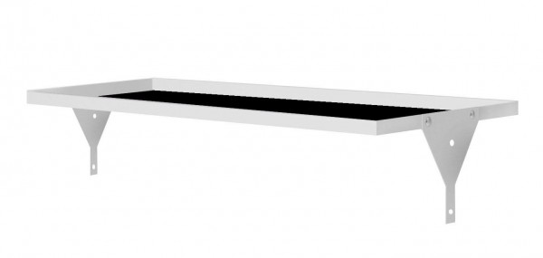 Auflage-Boden RAL 7035 995 x 500 x 30 mm mit Riffelgummi-Auflage.