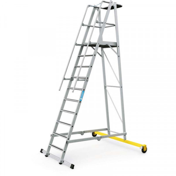 ZAP Safemaster Plus S - fahrbar 10 Spr. Plattformhöhe 2,6 m, Arbeitshöhe 4,6 m