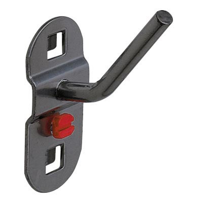 ®RasterPlan Schräghaken für Nüsse und Steckschlüssel Länge 14 / 40 mm Anthrazitgrau