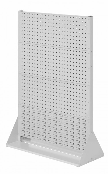 ®RasterPlan Stellwand Gr.4 doppelseitig H1450 x B1000 x T430 mm RAL 7035. 6 Lochplatten 2 Schlitzplatten.
