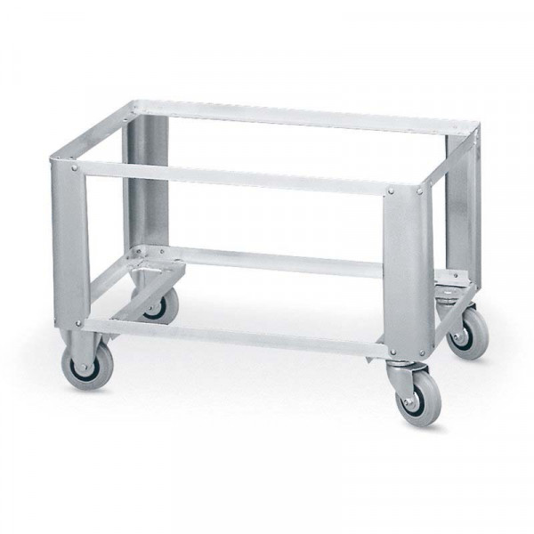 Untersetzwagen W152; für AM 800x600 2 Lenk- und 2 Bockrollen, Ø 125 mm
