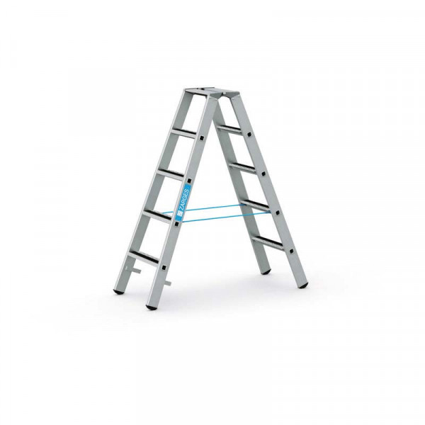 R13step B - Stehleiter 2 x 5 Stufen Leiterlänge 1,42 m, Arbeitshöhe 2,8 m