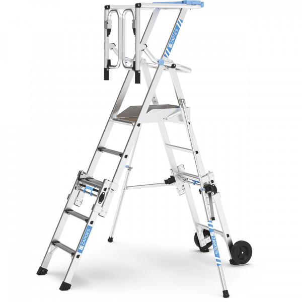 ZAP Masterflex Plus S - Teleskop-Plattformleiter 5 Stufen