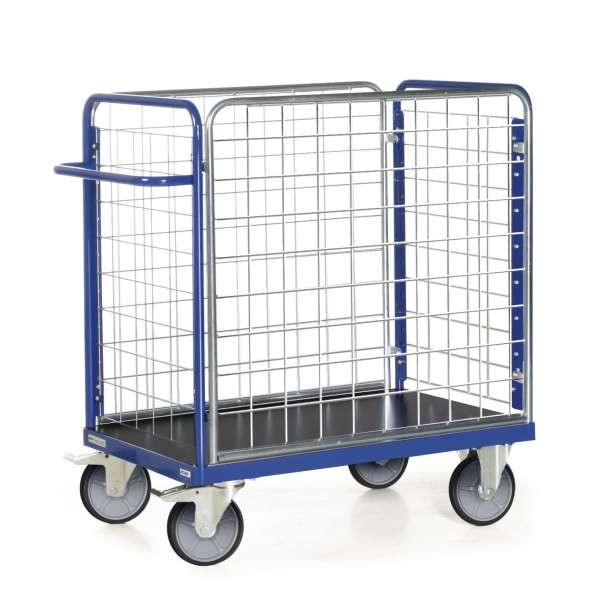 Paketwagen mit 4 Gitterwänden