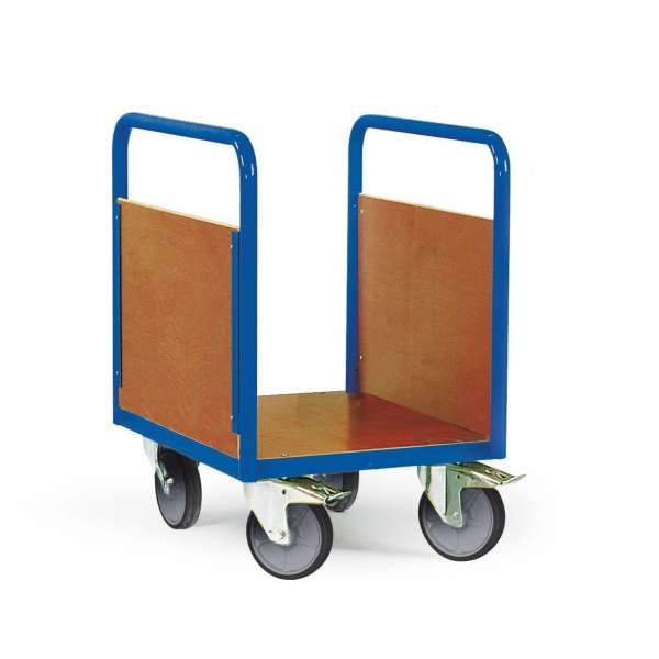 Plattformwagen mit 2 Seitenwänden