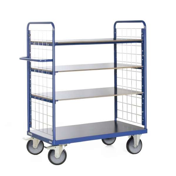Etagenwagen mit Gitterstirnwand