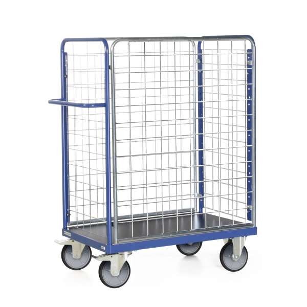 Paketwagen mit 4 Gitterwänden